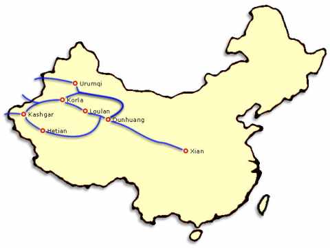 Silk Road Circle in Xinjiang